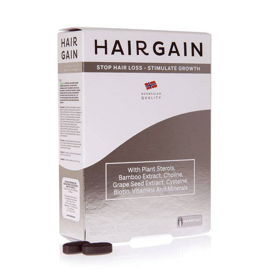 Hairgain - 头发营养补充剂 60片｜Hairgain - Ravintolisä hiuksille 60 tabl.