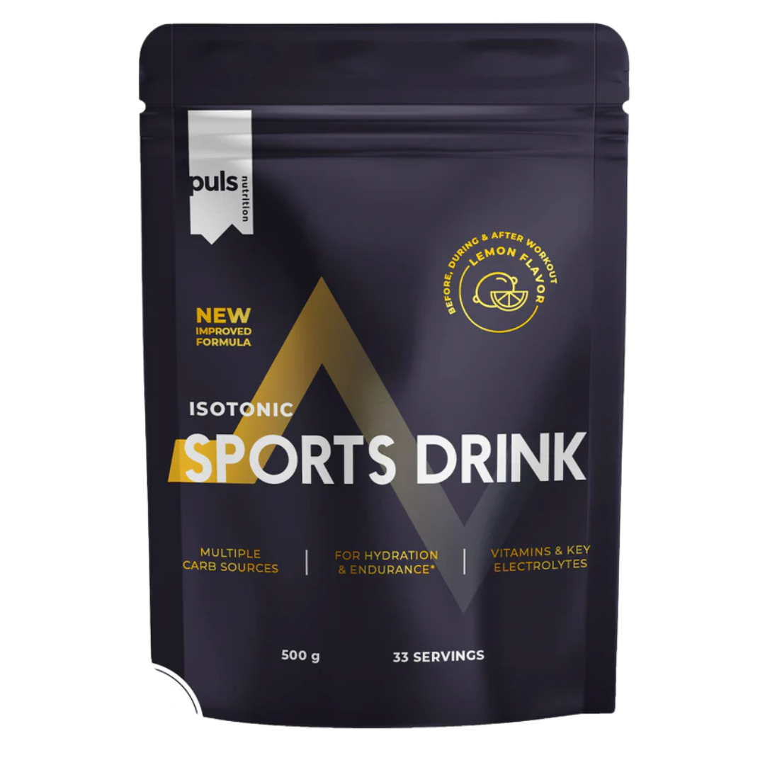 等渗运动饮料粉 柠檬味 500 g｜Puls Nutrition Isotonic Sports Drink - Urheilujuomajauhe Sitruuna 500 g