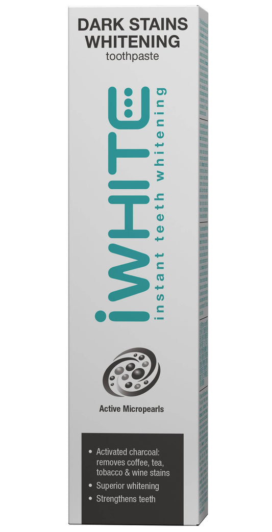 IWhite 去渍美白牙膏 75 ml｜IWhite Dark Stains Whitening - Valkaiseva hammastahna 75 ml