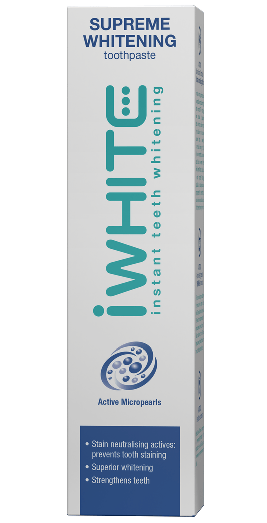iWhite Supreme 美白牙膏 75 ml｜iWhite Supreme Whitening Toothpaste - Valkaiseva hammastahna 75 ml