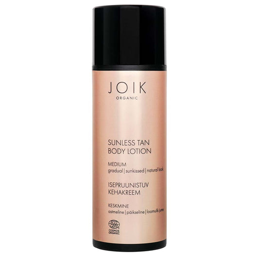 Joik 无痕美黑身体乳 - 中色调 150 ml｜Joik Sunless Tan Body Lotion - ruskettava vartalovoide - sävy medium 150 ml
