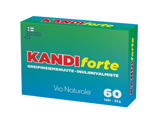 KANDIforte 60片（原名Candida Forte）- 有效期至2026年11月｜KANDIforte 60 tabl. (aiemmin Candida Forte) - Päiväys 11/2026