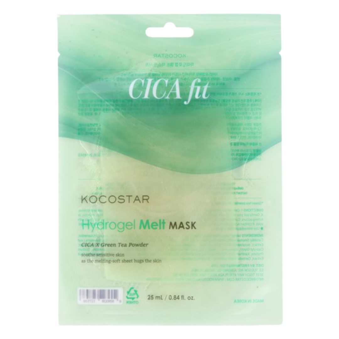 KOCOSTAR水凝胶融解面膜Cica Fit-面部面膜 1 kpl