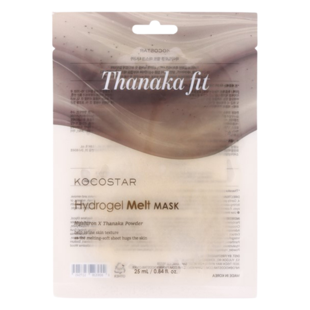 KOCOSTAR 水解凝胶面膜 Thanaka Fit - 面膜 1 kpl