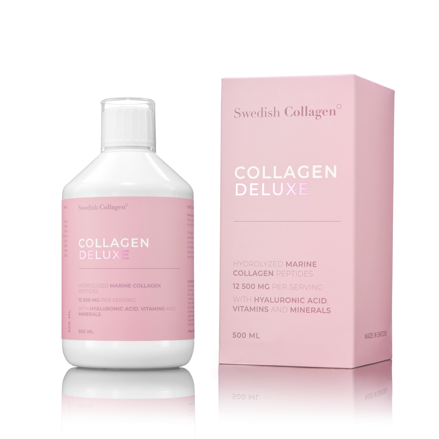 Swedish Collagen Deluxe - Kollageenijuoma 500 ml｜Swedish Collagen 豪华房 - 胶原蛋白饮料 500 ml