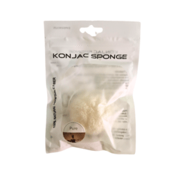 LuxMe 魔芋洁肤海绵 适合所有肤质 - 白色 1 kpl｜LuxMe Konjac-sieni kaikille ihotyypeille - valkoinen 1 kpl