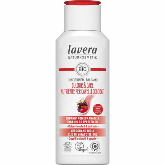 护色护发素 200毫升｜Lavera Colour & Care Conditioner - Hoitoaine värjätyille hiuksille 200 ml - Päiväys 08/2026 - poistuu