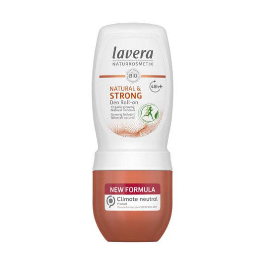 拉薇拉天然强效走珠止汗露 50 ml｜Lavera Natural & Strong Deo Roll-On - Deodorantti 50 ml