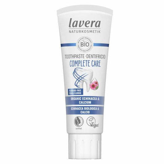 拉薇拉全效牙膏 无氟 75 ml｜Lavera Toothpaste Complete Care - Hammastahna Fluoriton 75 ml