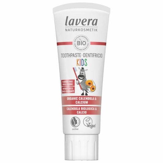 拉薇拉儿童牙膏 无氟 75 ml｜Lavera Toothpaste Kids - Lasten Hammastahna Fluoriton 75 ml