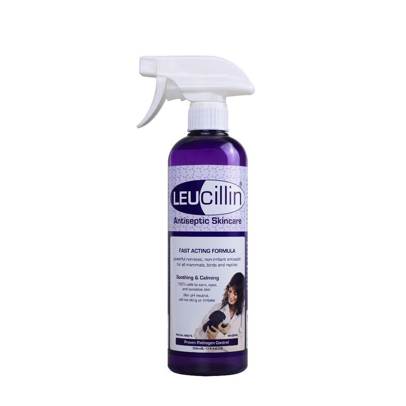 Leucillin Spray - Eläinten ihonhoitoon 500 ml｜Leucillin 喷雾 - 动物皮肤护理 500 ml