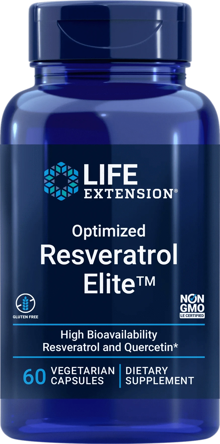 Life Extension 优化白藜芦醇精英60粒