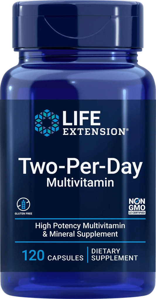 Life Extension 每日两粒复合维生素 120粒（欧盟版）
