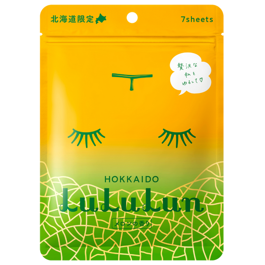 LuLuLun Premium 北海道蜜瓜面膜 布膜 7 kpl