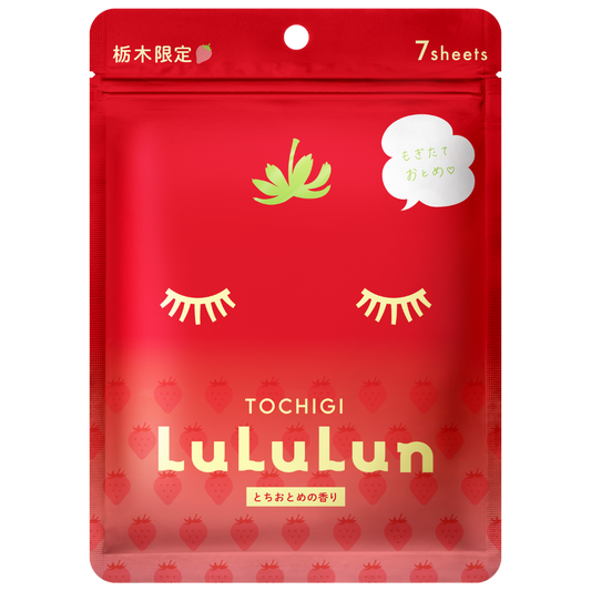 LuLuLun Premium 栃木草莓面膜 布膜 7 kpl