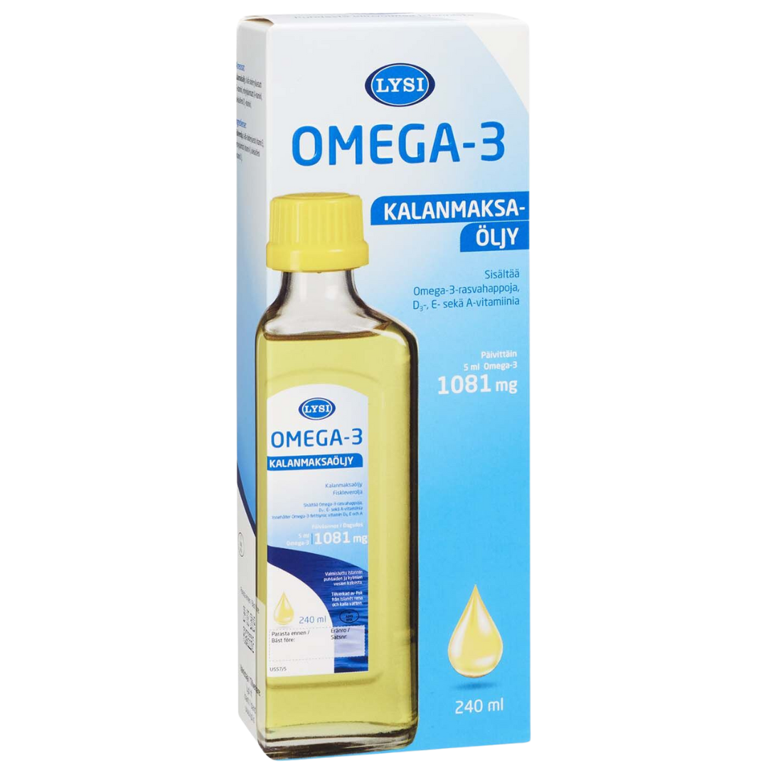 Lysi Omega-3 鱼肝油 240 ml