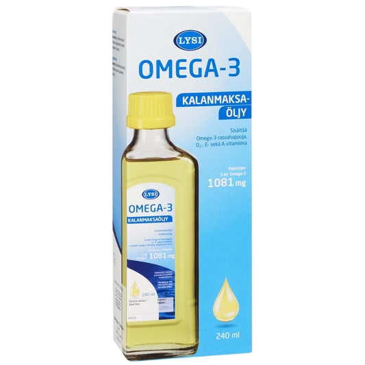 Lysi Omega-3 鱼肝油 240 ml