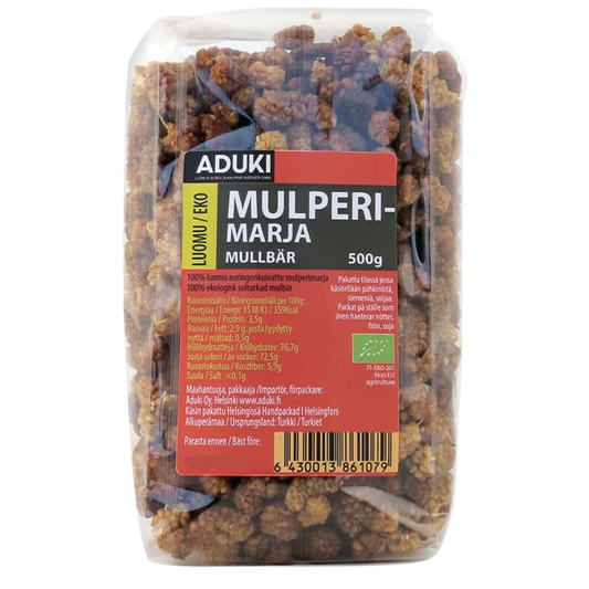 红豆干桑葚 500 g｜Aduki Kuivattu Mulperimarja 500 g