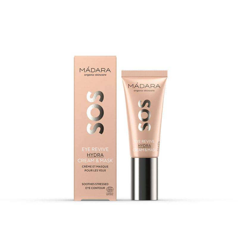 Madara SOS Eye Revive Hydra Cream & Mask - Silmänympärysvoide ja- naamio 20 ml｜Madara SOS Eye Revive Hydra Cream & Mask - 眼霜和面膜 20 ml