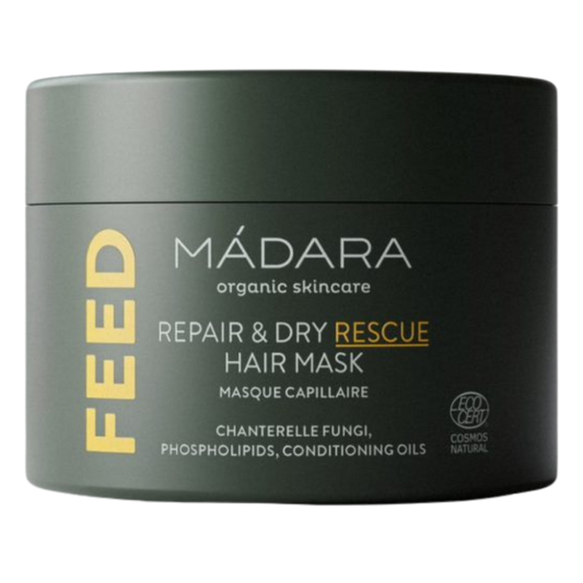 修复与急救发膜 180 ml｜Madara Feed Repair & Dry Rescue Hair Mask - Hiusnaamio 180 ml