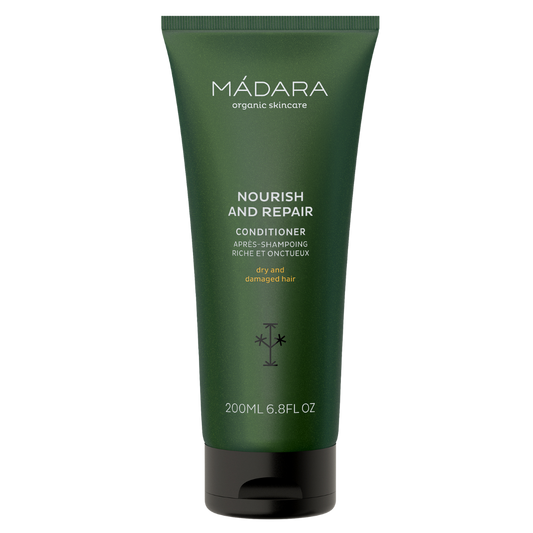 玛达拉滋养修复护发素（干枯受损发质） 200 ml｜Madara Nourish and Repair Hoitoaine, kuiville ja vaurioituneille hiuksille 200 ml