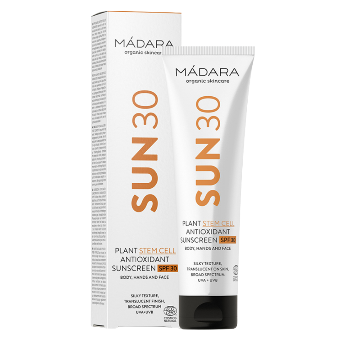 玛达拉植物干细胞抗氧化身体防晒霜 SPF30 100 ml