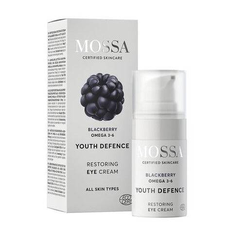 Mossa Youth Defence Restoring silmänympärysvoide - Karhunvatukka 15 ml｜Mossa 青春防御修复眼霜 - 黑莓 15 ml