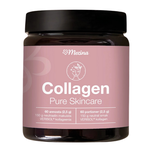 胶原蛋白纯净护肤粉 150克 水解VERISOL®胶原蛋白｜Mezina Collagen Pure Skincare - Kollageenijauhe 150 g - Hydrolysoitu VERISOL®-kollageeni