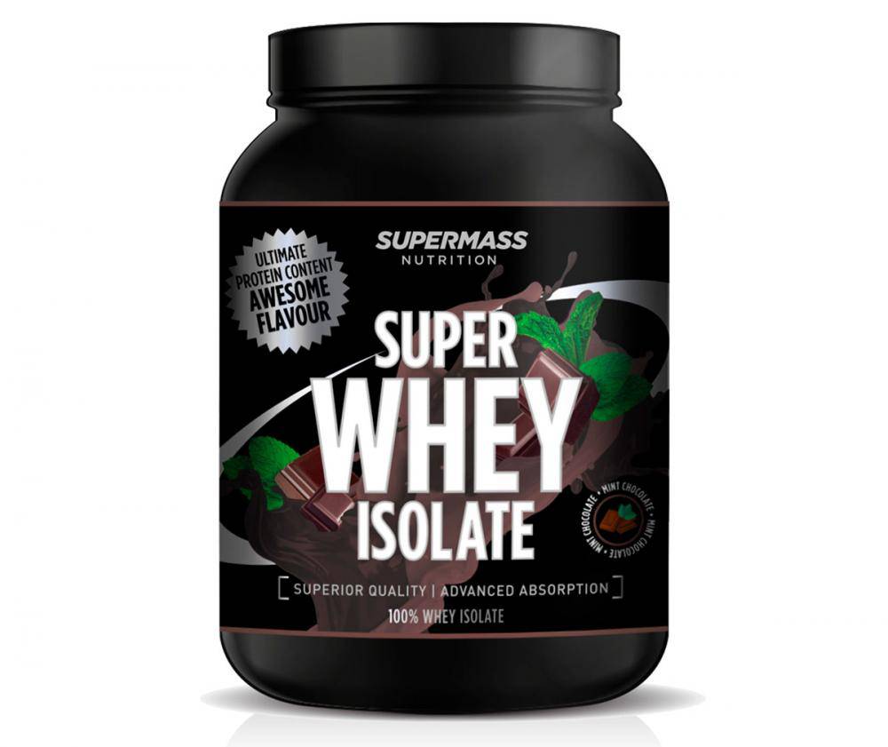 超级超级乳清分离蛋白薄荷巧克力味 1300 g｜Supermass SUPER WHEY ISOLATE Minttusuklaa 1300 g