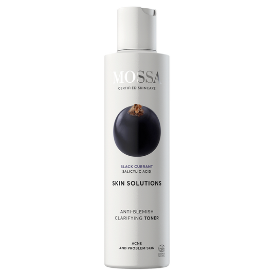 摩莎焕亮爽肤水 - 黑加仑 200 ml｜Mossa Skin Solutions kirkastava kasvovesi - Mustaherukka 200 ml