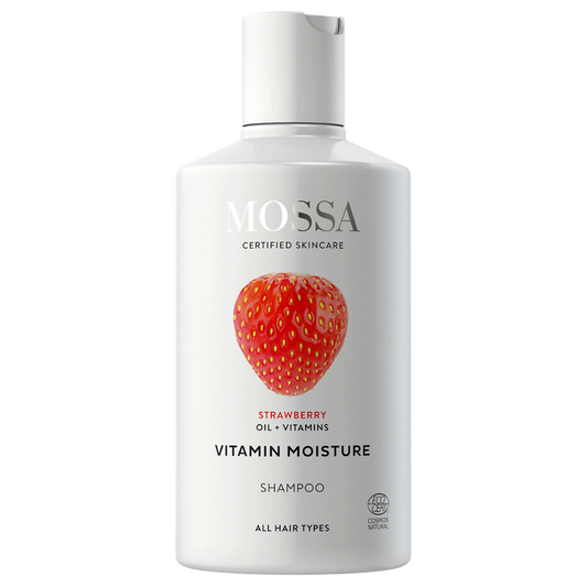Mossa Vitamin Moisture 草莓洗发水 300 ml｜Mossa Vitamin Moisture - Mansikka Shampoo 300 ml