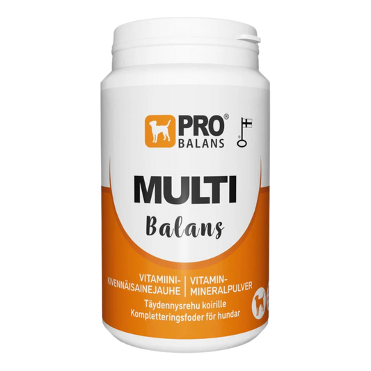 Probalans Multibalans - Vitamiini-kivennäisjauhe koirille 200 g｜Probalans 多维平衡片 - 犬用维生素矿物质粉 200 g