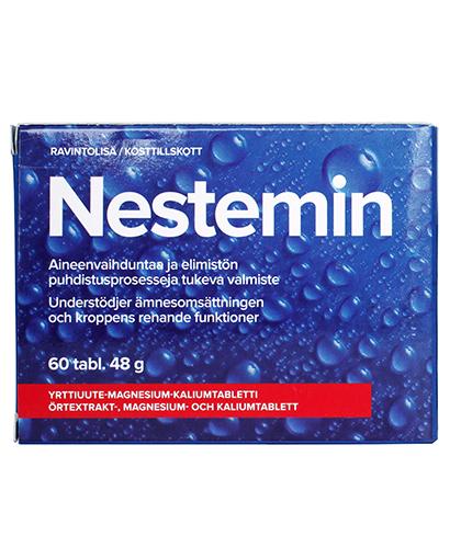 草本提取物片剂 60片｜Nestemin Yrttiuutevalmiste 60 tabl.