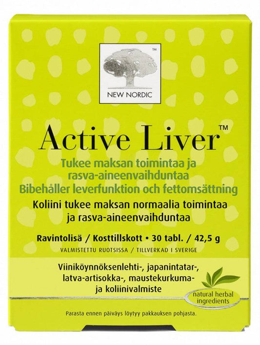 新北欧活性肝脏 30片｜New Nordic Active Liver 30 tabl.