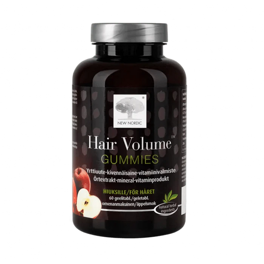 头发丰盈软糖 60粒｜New Nordic Hair Volume Gummies - 60 geelipalaa