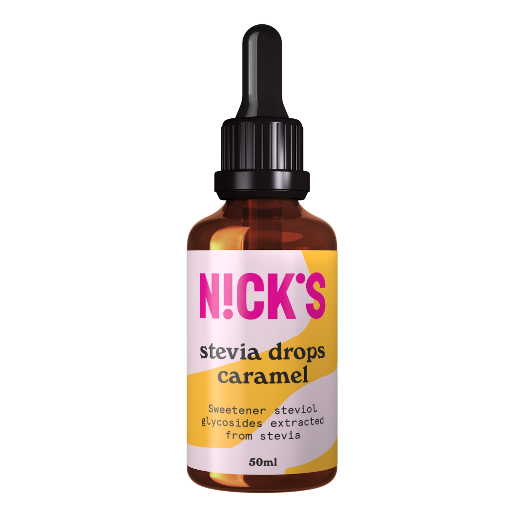 Nick's Stevia Drops - Steviatipat Caramel 50 ml｜Nick's 甜菊糖滴液焦糖味 50 ml