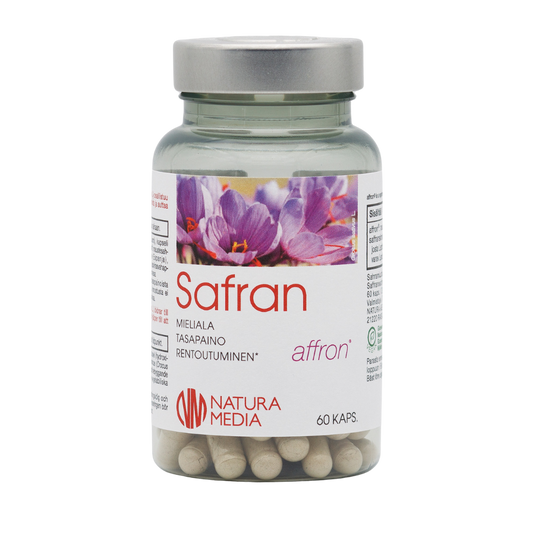藏红花 60粒｜Natura Media Safran 60 kaps.