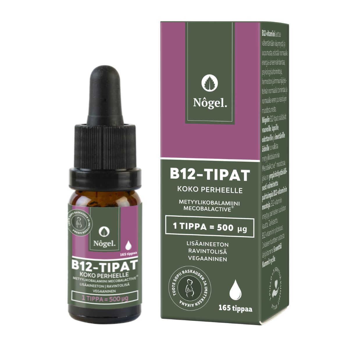 Nogel B12-Tipat 500 µg 10 ml｜Nogel B12滴剂 500微克 10 ml