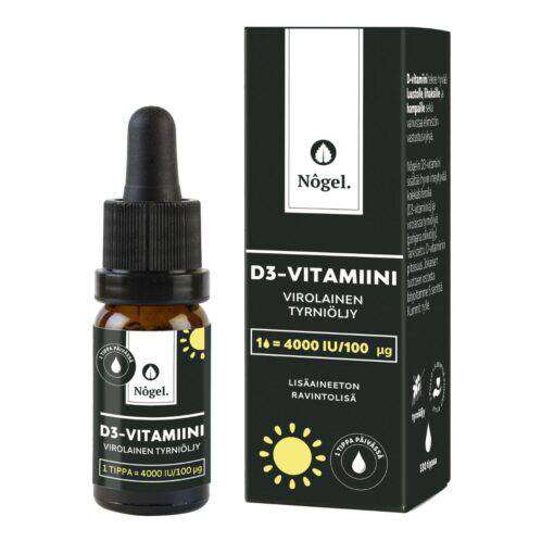 Nogel D3维生素滴剂 4000 IU / 100 µg 10 ml