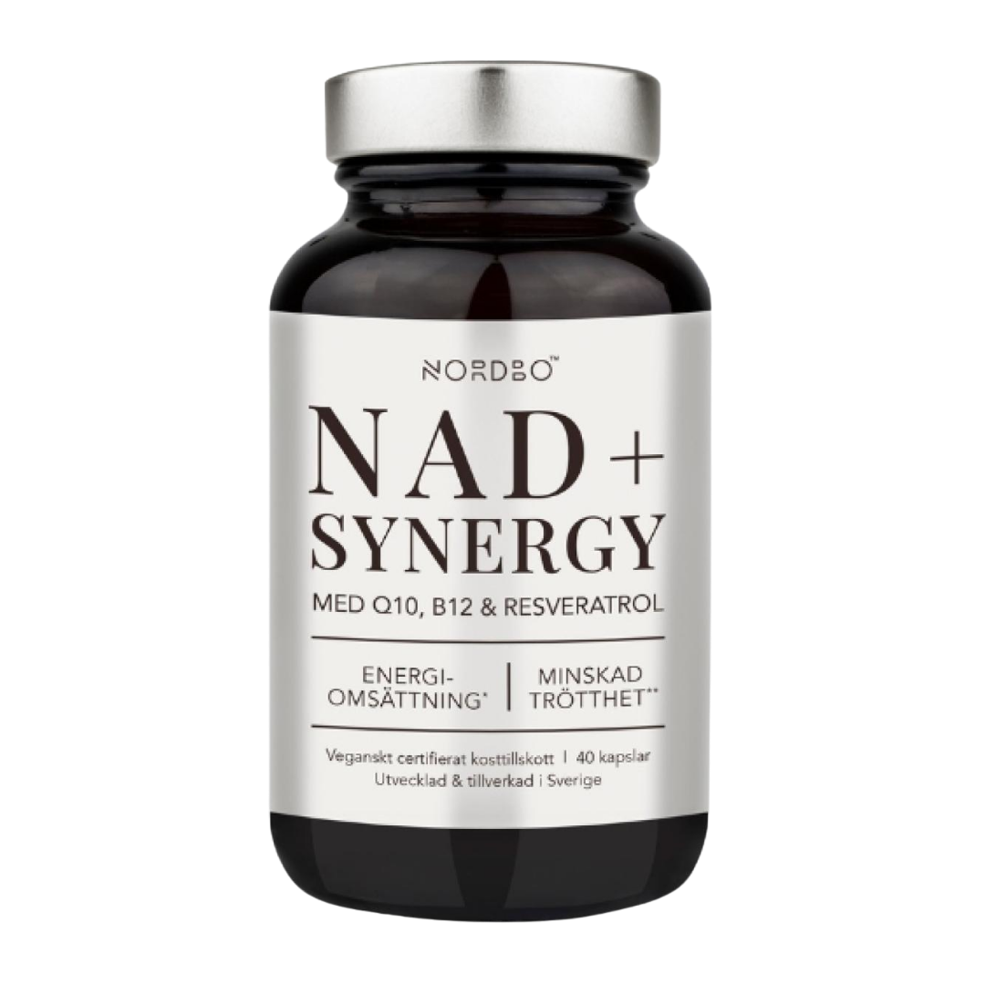 Nordbo NAD+ Synergy 40 kaps.｜Nordbo NAD+ 协同作用 40 粒。