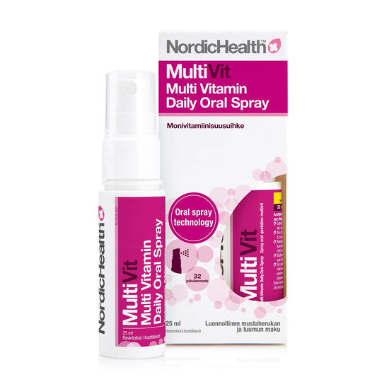 Nordic Health 多种维生素每日口服喷雾 25 ml