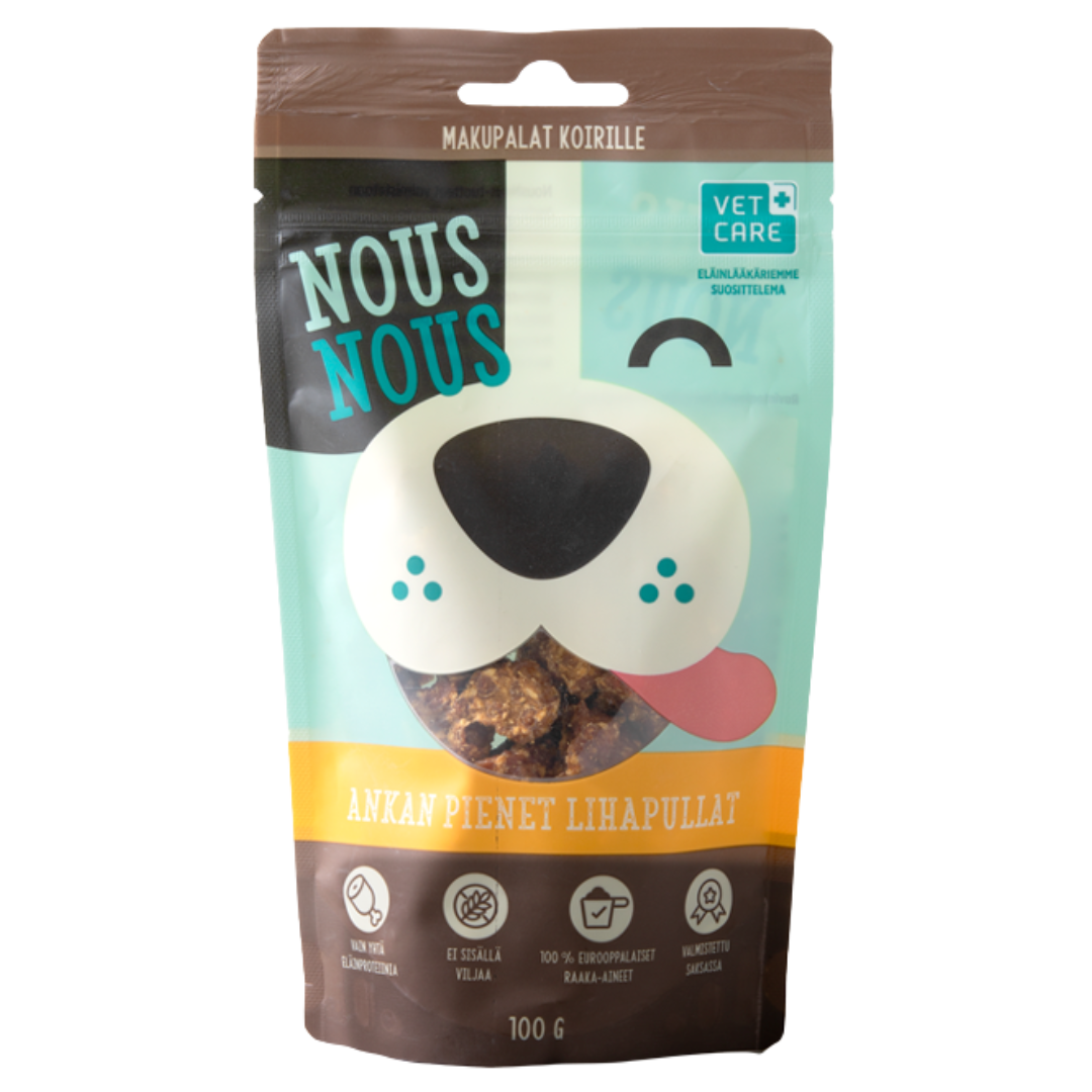 NousNous Ankan Pienet Lihapullat 100 g｜NousNous 鸭肉小肉丸 100 g