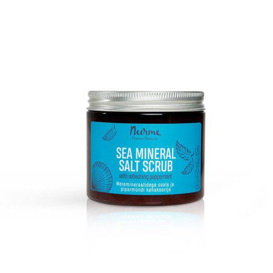 海盐磨砂膏 250 g｜Nurme Sea Mineral Salt Scrub - Merimineraalikuorinta 250 g