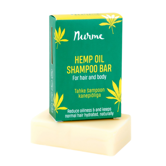 Nurme 大麻油洗发皂 100 g｜Nurme Hemp Oil Shampoo Bar - Hamppu Palashampoo 100 g