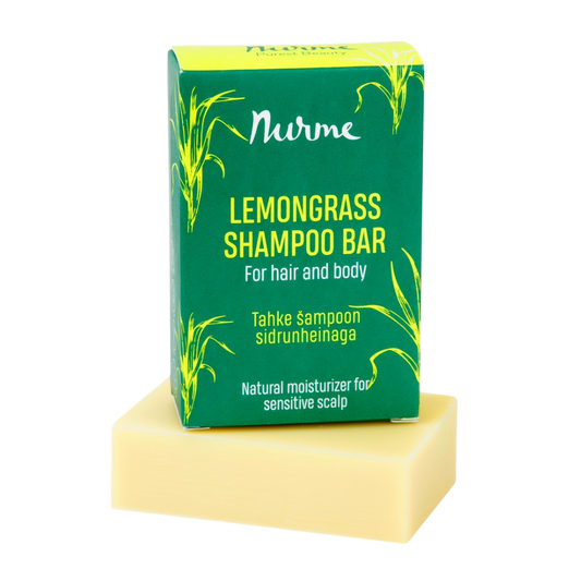 Nurme 柠檬草洗发皂 100 g｜Nurme Lemongrass Shampoo Bar - Sitruunaruoho Palashampoo 100 g