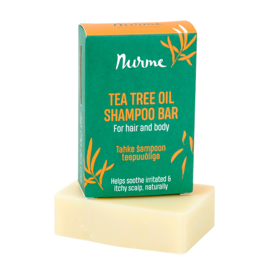 茶树油洗发皂 100 g｜Nurme Tea Tree Oil Shampoo Bar - Teepuu Palashampoo 100 g