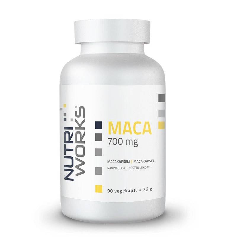 Nutri Works 玛卡700毫克90粒｜Nutri Works Maca 700 mg 90 kaps.