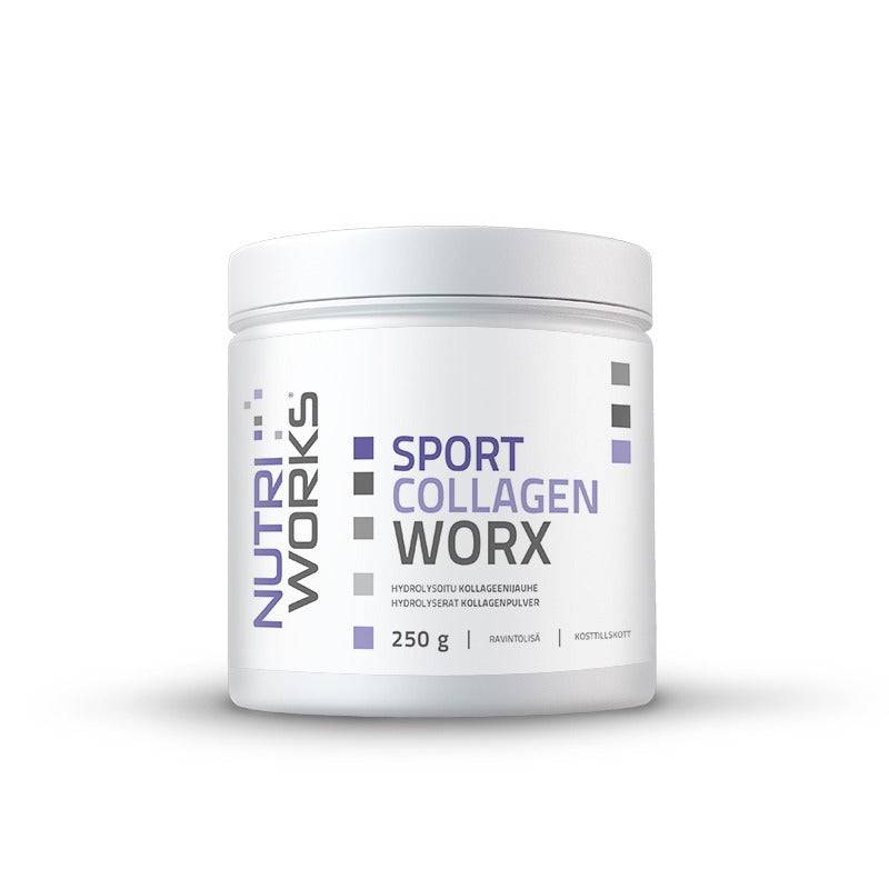 Nutri Works 运动胶原蛋白粉 250 g｜Nutri Works Sport Collagen Worx - Kollageenijauhe 250 g