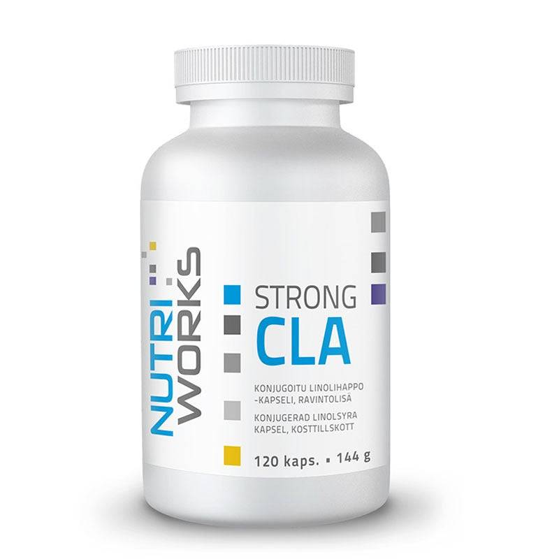 Nutri Works 强效CLA 120粒｜Nutri Works Strong CLA 120 kaps.