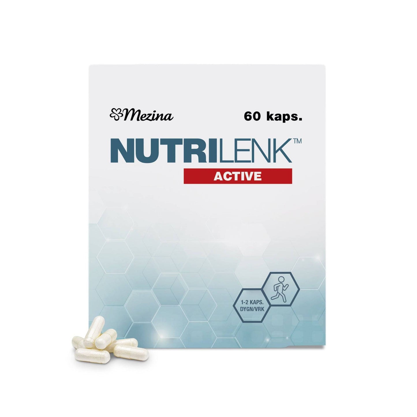 Nutrilenk Active - 鸡冠花胶囊 60粒｜Nutrilenk Active - Kukonhelttakapseli 60 kaps.